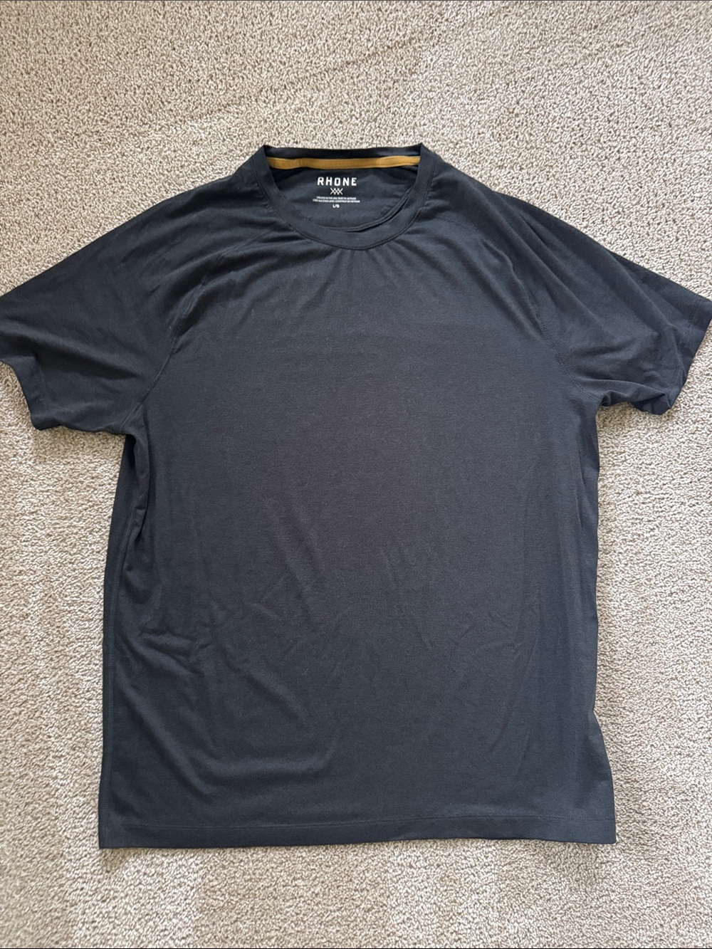 RHONE Atmosphere Black T-shirt